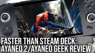 Digital Foundry - Faster Than Steam Deck! AyaNeo 2/AyaNeo Geek Review: State-of-the-Art Handheld Performance