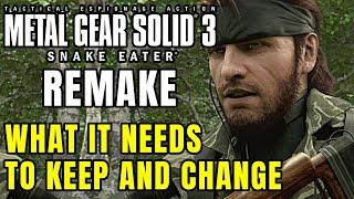GamingBolt - Metal Gear Solid 3 Remake - 5 Things It NEEDS To Change, 5 Things It Needs To Keep
