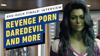 IGN - She-Hulk Finale: Revenge Porn, Daredevil and Jen's Future in the MCU | Interview