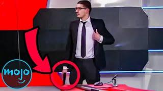 WatchMojo.com - Top 20 Scariest Things Caught on Live TV News