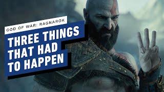 IGN - The Three Things That Needed to Happen in God of War: Ragnarok, According to Cory Barlog
