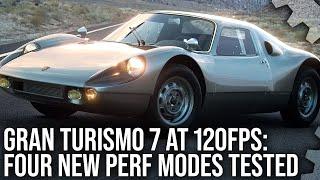Digital Foundry - Gran Turismo 7 PS5 - 120Hz Patch - Four New Performance Modes Tested