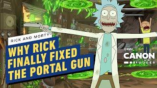 IGN - Rick and Morty Season 6 Episode 6: Here’s Why Rick Finally Fixed the Portal Gun | Canon Fodder