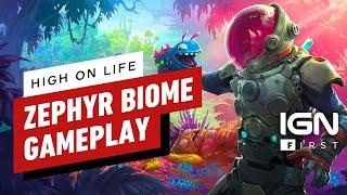 High on Life: 12 Minutes of Zephyr Paradise Gameplay – IGN First