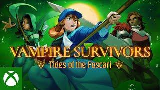 Xbox - Vampire Survivors: Tides of the Foscari is available now