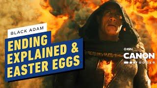 IGN - Black Adam: Ending Explained & Easter Eggs | DCEU Canon Fodder