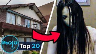 WatchMojo.com - Top 20 Creepiest Haunted Houses In Movies