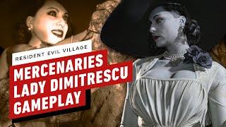 IGN - Resident Evil Village: Mercenaries Lady Dimitrescu Gameplay