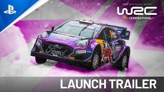 PlayStation - WRC Generations - Launch Trailer | PS5 & PS4 Games