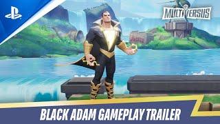 PlayStation - MultiVersus - Black Adam Gameplay Trailer | PS5 & PS4 Games