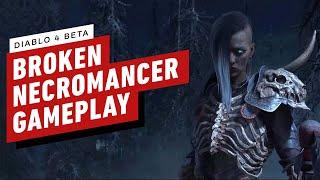 IGN - Absolutely BROKEN Necromancer Gameplay - Diablo 4 Beta