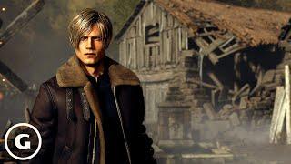 GameSpot - Resident Evil 4 Remake Chainsaw Demo Gameplay