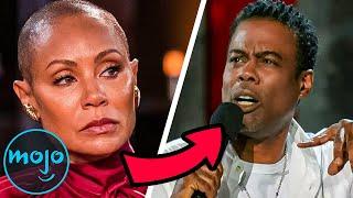 WatchMojo.com - Top 10 Celeb Reactions to the Will Smith and Chris Rock Feud