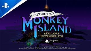 PlayStation - Return to Monkey Island - Release Date Trailer | PS5 Games