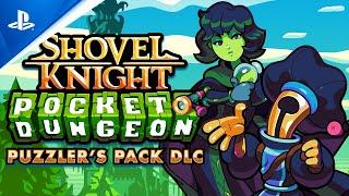 PlayStation - Shovel Knight Pocket Dungeon - Puzzler's Pack: Free DLC Announcement Trailer | PS4 Games