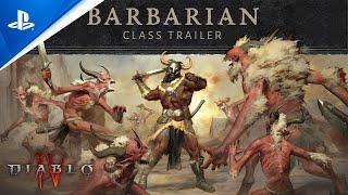 PlayStation - Diablo IV - Barbarian Trailer | PS5 & PS4 Games