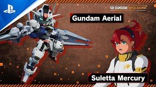 PlayStation - SD Gundam Battle Alliance - Mobile Suit Gundam: The Witch from Mercury DLC Trailer | PS5 & PS4