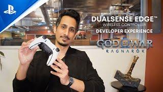 PlayStation - DualSense Edge - God of War Ragnarök Developer Experience | PS5