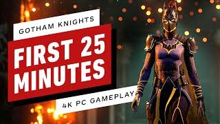 IGN - Gotham Knights: First 25 Minutes of PC Gameplay in 4K 60FPS (Max Settings)