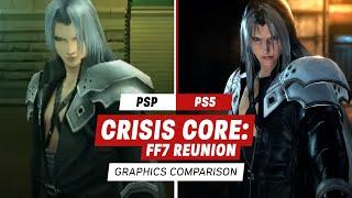 IGN - Crisis Core: Final Fantasy VII Reunion Graphics Comparison - 2007 vs. 2022
