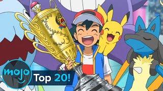 WatchMojo.com - Top 20 Biggest Victories of Ash Ketchum (Pokémon)