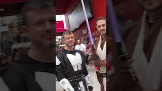 IGN - Awesome Kylo Ren & Darth Maul Star Wars Cosplay at SWC! #starwars #cosplay #kyloren #shorts