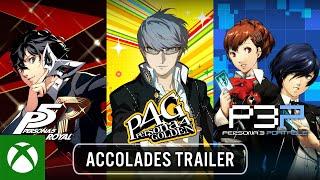 Xbox - Persona 5 Royal, Persona 4 Golden, & Persona 3 Portable — Accolades Trailer