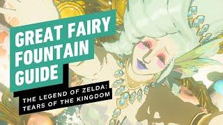 IGN - The Legend of Zelda: Tears of the Kingdom - All Great Fairy Fountain Locations