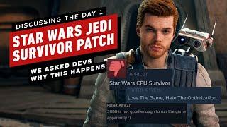 IGN - Star Wars Jedi: Survivor Day 1 Patch and Why These Are So Common