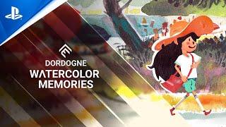 PlayStation - Dordogne - Watercolor Memories Trailer | PS5 & PS4 Games