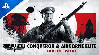 PlayStation - Sniper Elite 5 – Conqueror & Airborne Elite Content Packs | PS5 & PS4 Games
