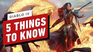 IGN - Diablo 4: Sanctuary's Open World, PVP, Strongholds, and More