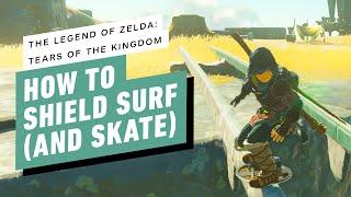 IGN - The Legend of Zelda: Tears of the Kingdom - 5 PRO Shield Surfing (and Skating!) Tips