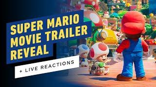 Super Mario Movie Trailer Reveal Watch Party