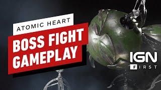 IGN - Atomic Heart: 10 Minutes of Exclusive Boss Fight Gameplay - IGN First