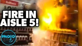 WatchMojo.com - Top 10 Craziest Walmart Incidents Caught on Camera