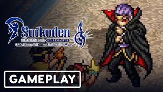 Suikoden I & II HD Remaster Gate Rune and Dunan Unification Wars - Exclusive Neclord Boss Gameplay