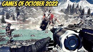 The BIGGEST Upcoming Games of October 2022 [PS5, Xbox Series X | S, Switch, PC]