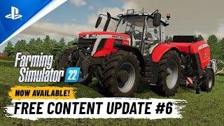 PlayStation - Farming Simulator 22 - Content Update #6 Trailer | PS5 & PS4 Games