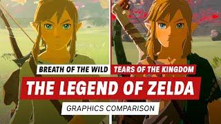 IGN - The Legend of Zelda: Breath of the Wild vs Tears of the Kingdom Graphics Comparison