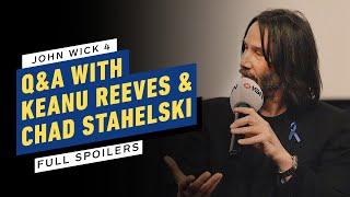 IGN - John Wick Chapter 4 Interview with Keanu Reeves and Director Chad Stahelski