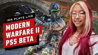 IGN Plays Live | Call of Duty: Modern Warfare II PS5 Beta