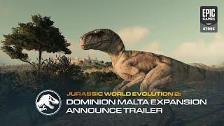 Epic Games - Jurassic World Evolution 2: Dominion Malta Expansion | Announcement Trailer