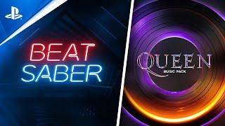 PlayStation - Beat Saber - PS VR2 Reveal Trailer and Queen Music Pack Announcement | PS VR2 Games