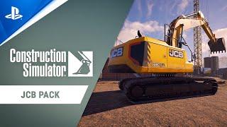 PlayStation - Construction Simulator - JCB Pack Release Trailer | PS5 & PS4 Games