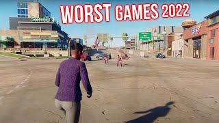 gameranx - 10 Games That SUCKED in 2022