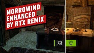 Elder Scrolls 3: Morrowind - Auto-Enhanced with Nvidia RTX Remix AI