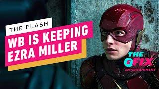 Ezra Miller Returns for 'The Flash' Reshoots - IGN The Fix: Entertainment