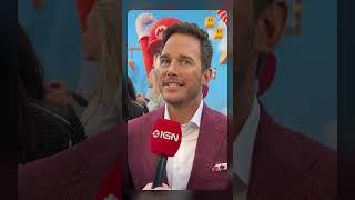 IGN - What does a Chris Pratt power-up do? #mario #supermariobros #mariomovie #nintendo #shorts