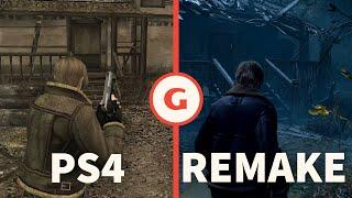 GameSpot - Resident Evil 4 Remake vs PS4 Comparison